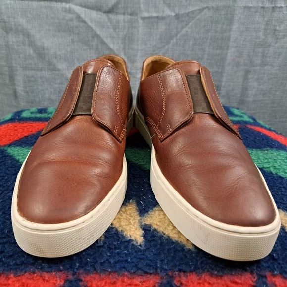 %Frye Shoes Men Size 10.5 M Brown Casual Sneaker Leather Style D5 main image 4